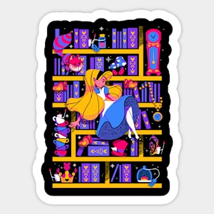 Library of Wonder Sticker